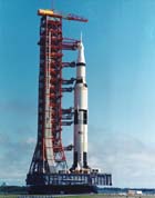 Saturn V on Crawler