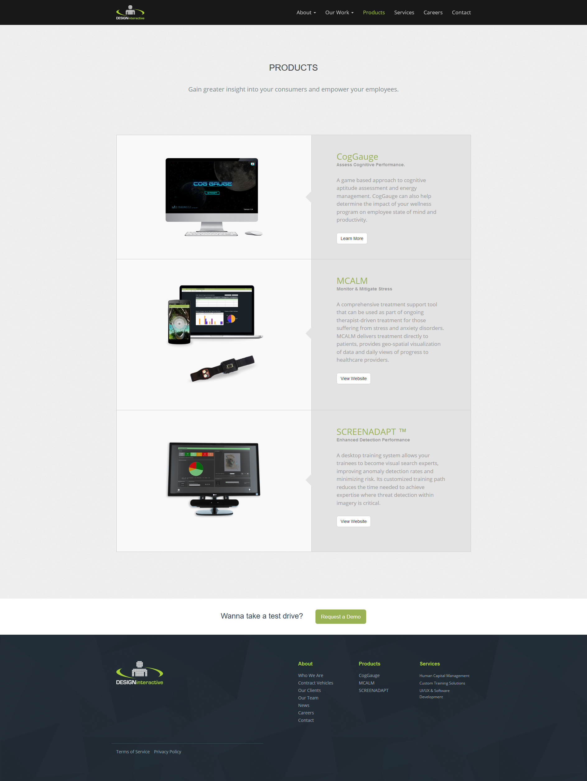 Screenshot of Features