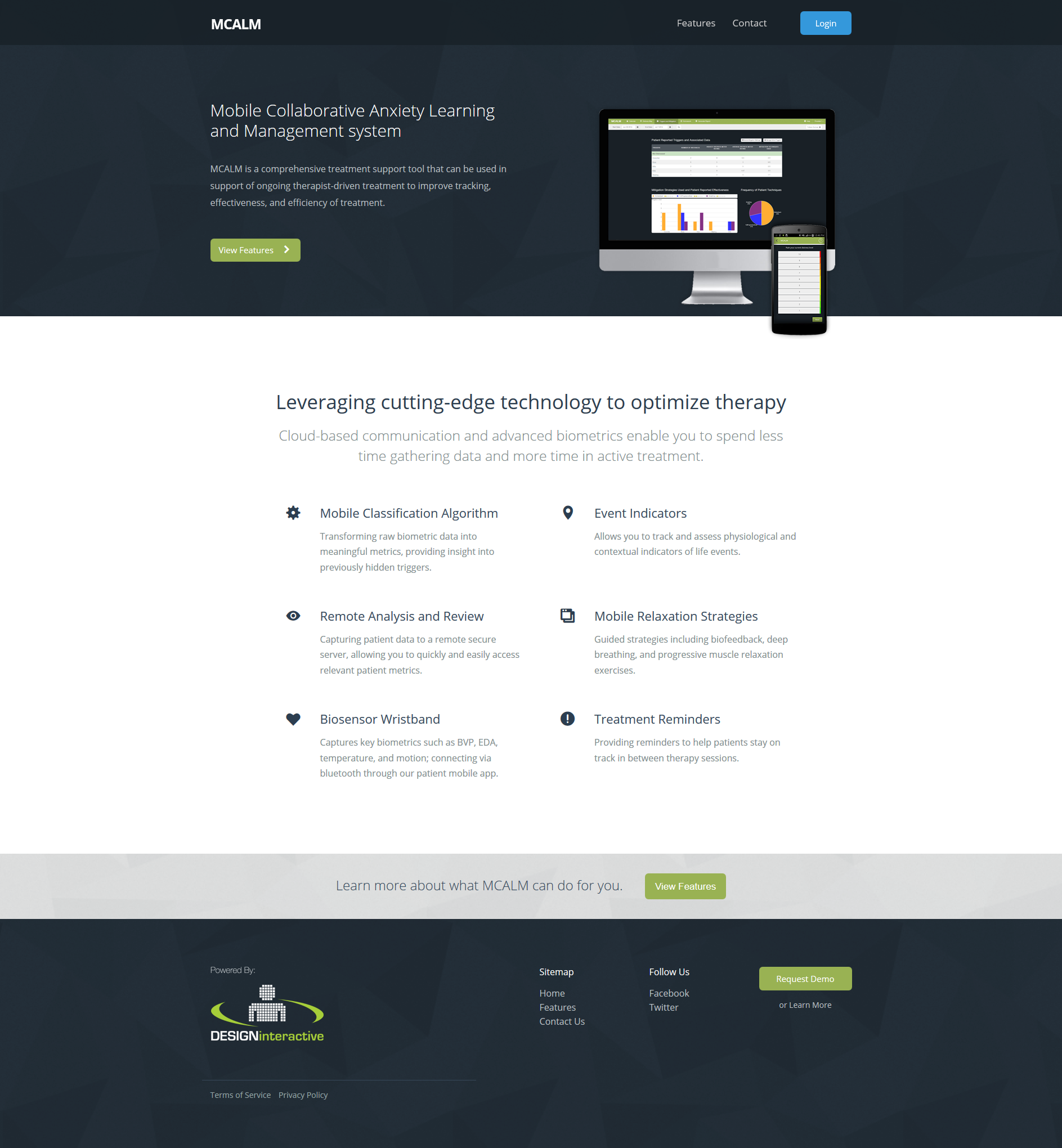 Homepage Screenshot